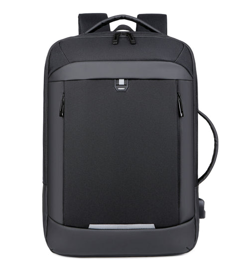 Black Breathable Laptop Backpack